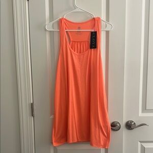 Women's Bright Orange Workout Top